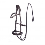 Rebecca BLING Sidepull Bitless Bridle & Reins